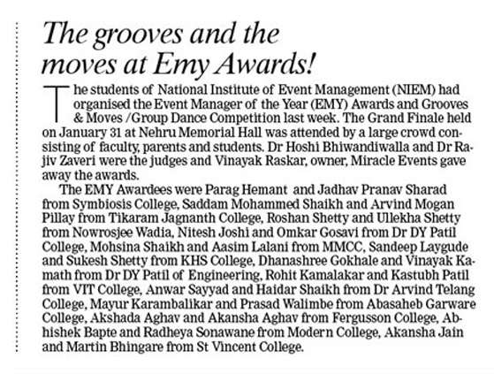 The grooves and moves of EMY Awards