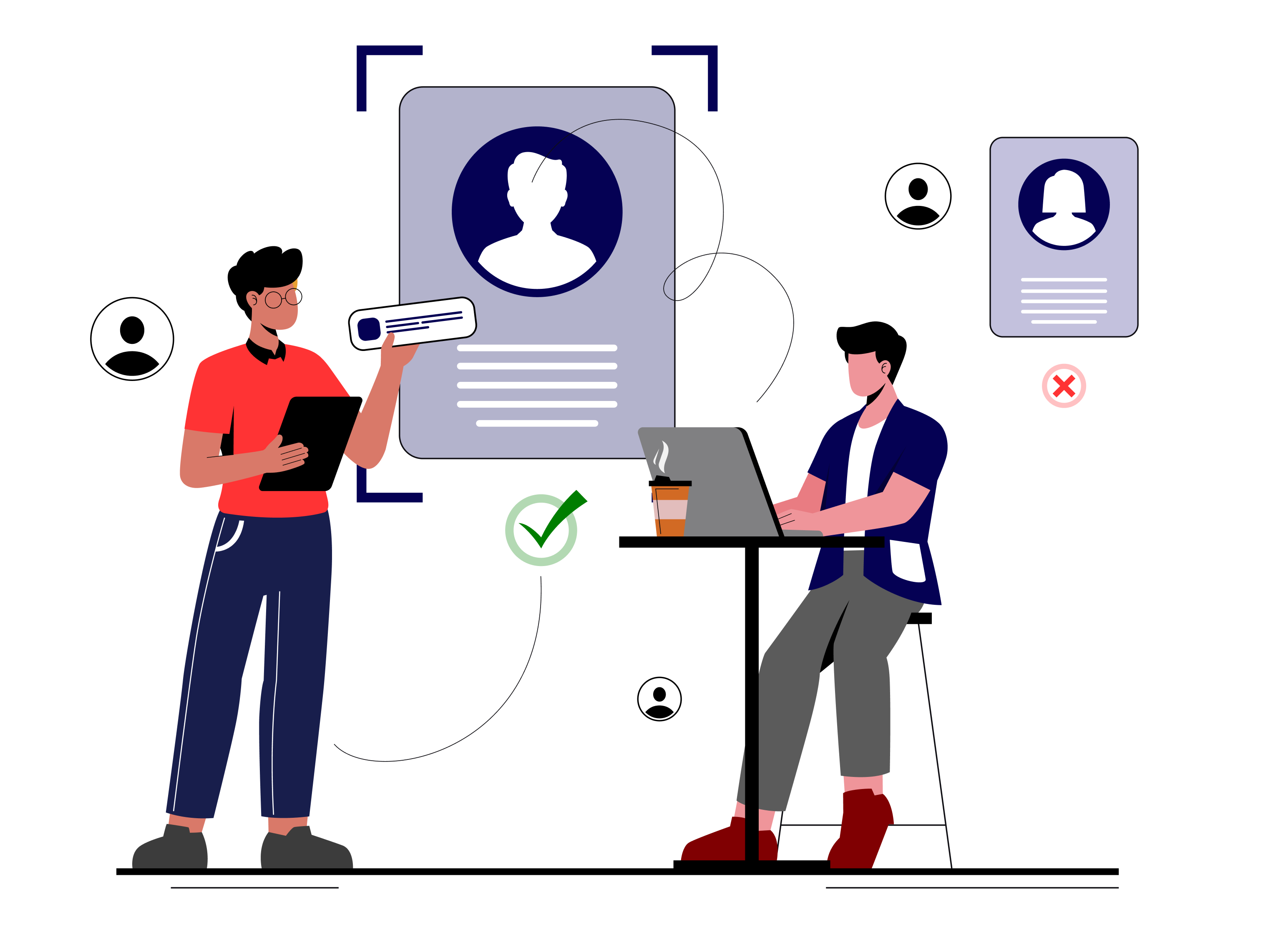 Verification Process Illustration